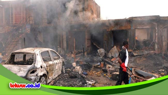 Pengeboman Bunuh Diri Di Masjid Nigeria Tewaskan 50 Orang