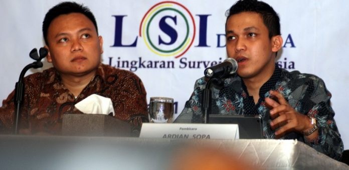 Survey LSI : Empat Divisi Partai Politik Berdasarkan Elektabilitasnya