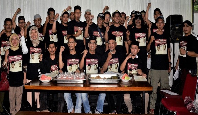 Relawan Sohib Bang Biem Deklarasi Pasangan Prabowo-Anies