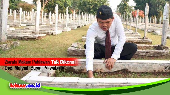 Teladani Keikhlasan, Dedi Punya Tradisi Ziarahi Lebih Dulu Makam Pahlawan Tak Dikenal