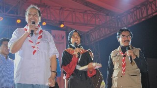 Pengusaha Chairul Tanjung Ungkap Kesuksesannya Di Depan 15.000 Anggota Pramuka