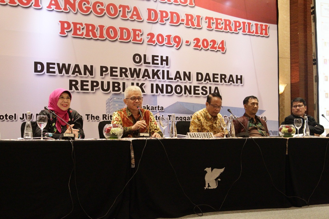 DPD RI Sebut Alat Kelengkapan Non Komite Untuk Tampung Aspirasi