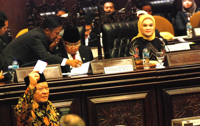Akhirnya La Nyala Mahmud Mattaliti Ketua DPD RI 2019-2024