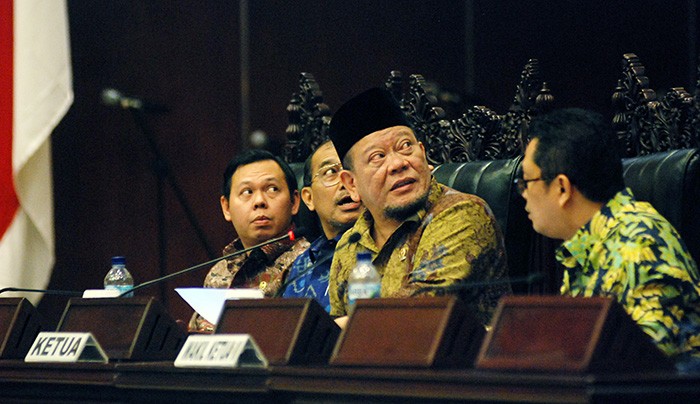 La Nyala Pimpin Sidang DPD