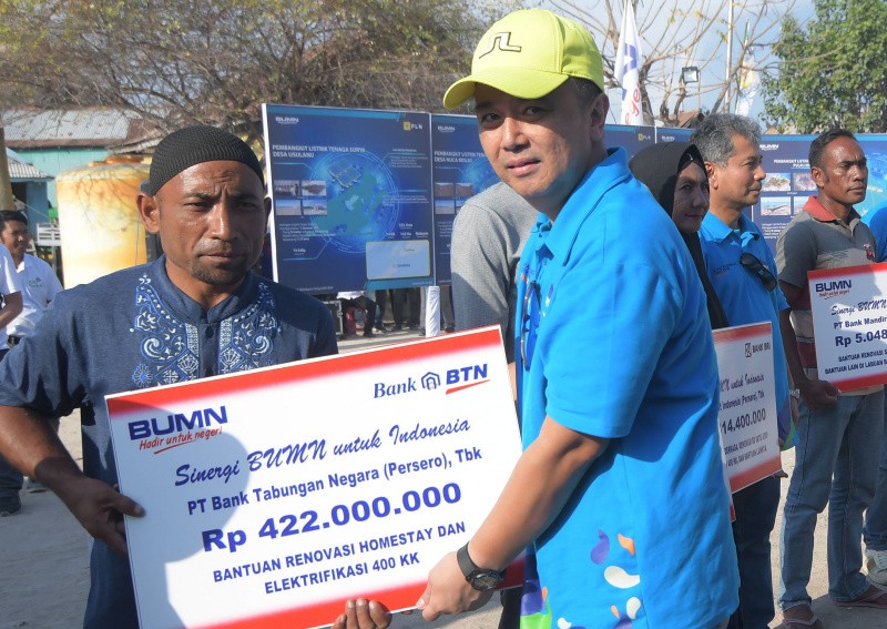 BTN Salurkan Bantuan CSR 422 Juta Untuk NTT
