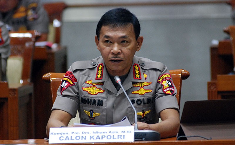 Calon Kapolri Idham Azis Sosok Yang Tegas