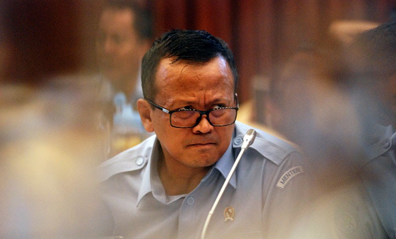 Menteri Kelautan Dan Perikanan Eddy Prabowo Bahas Anggaran 2020