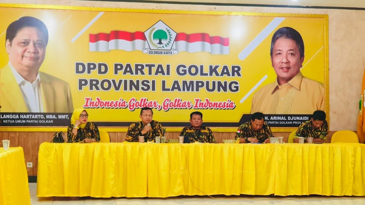 AMPG Lampung Gelar Apel Siaga Guna Sukseskan Musda Partai Golkar