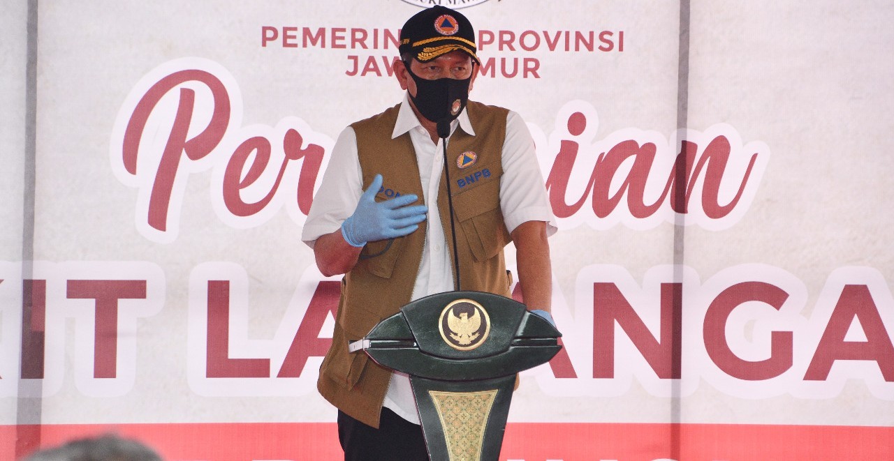 Ke Surabaya, Doni Monardo Minta Warga Waspada