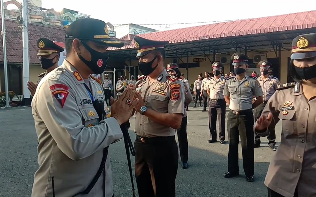 Ada Kenaikan Pangkat di Bukit Tinggi, Kapolres James : Harus Bersyukur