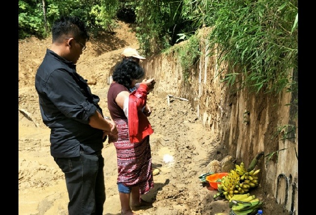 Kerap Diterjang Lumpur, Jembatan Kembar Sibaganding-Parapat Jadi Aman Setelah Diberi Sajen