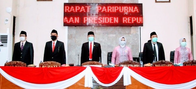 DPRD Subang Gelar Sidang Rapat Parpurna Istimewa HUT RI ke 75