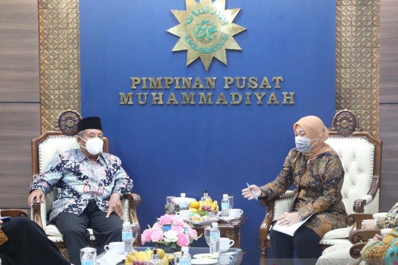 Menteri Ida Ajak Muhammadiyah Kolaborasi Tingkatkan Kompetensi SDM, Apa Tujuannya?