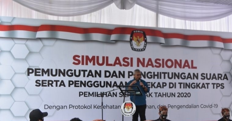 Arief Budiman: Simulasi yang Digelar di Daerah Bagian Penyempurnaan Draf KPU di Masa Pandemi