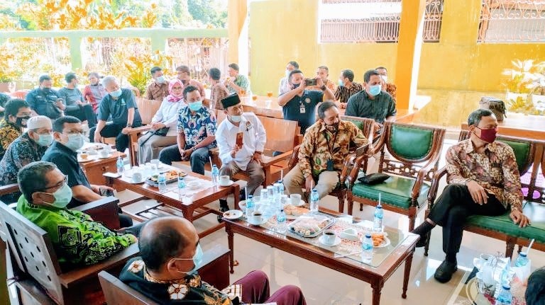 Mau Bangun Pusdiklat, Ketua KPU RI Sambangi Rumah Bupati Subang