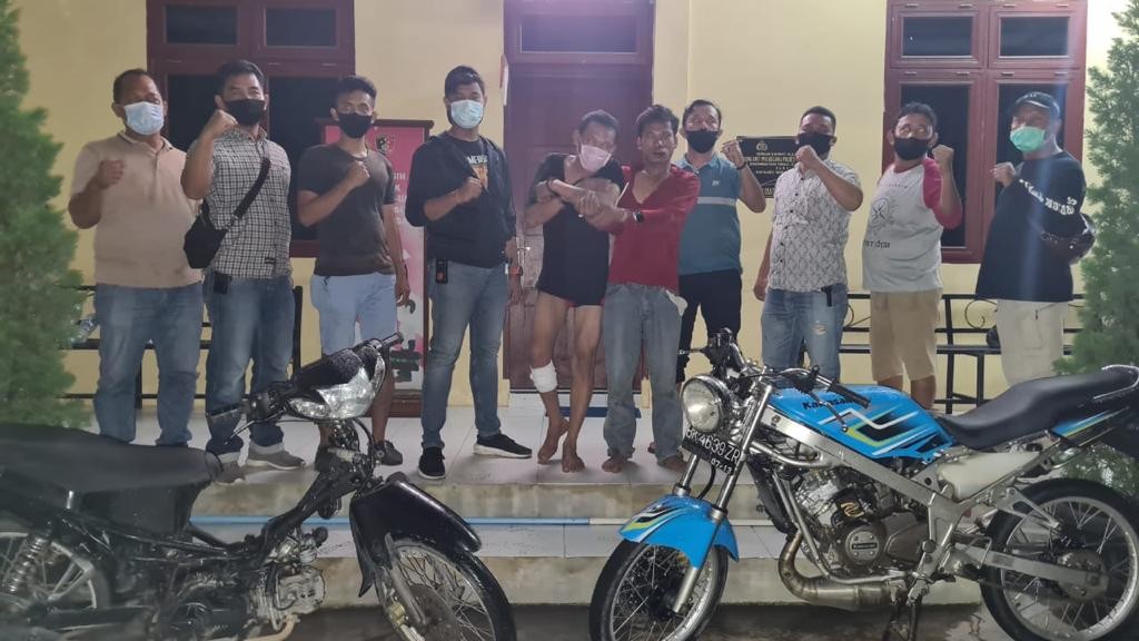 Dua Begal Brutal Disergap Tim Scorpions, Satu Ditembak