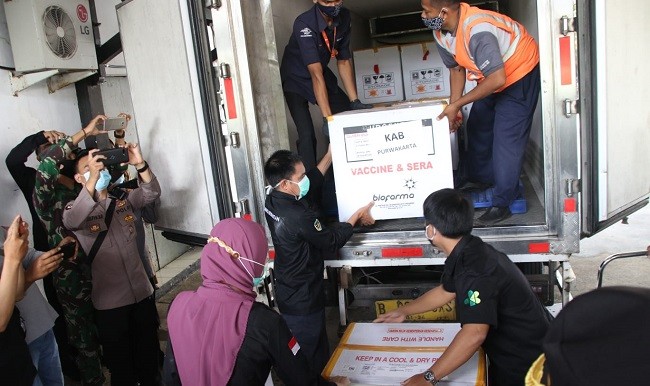 Pemkab Purwakarta Terima 3.920 Vaksin Covid-19,  3.500 untuk Nakes