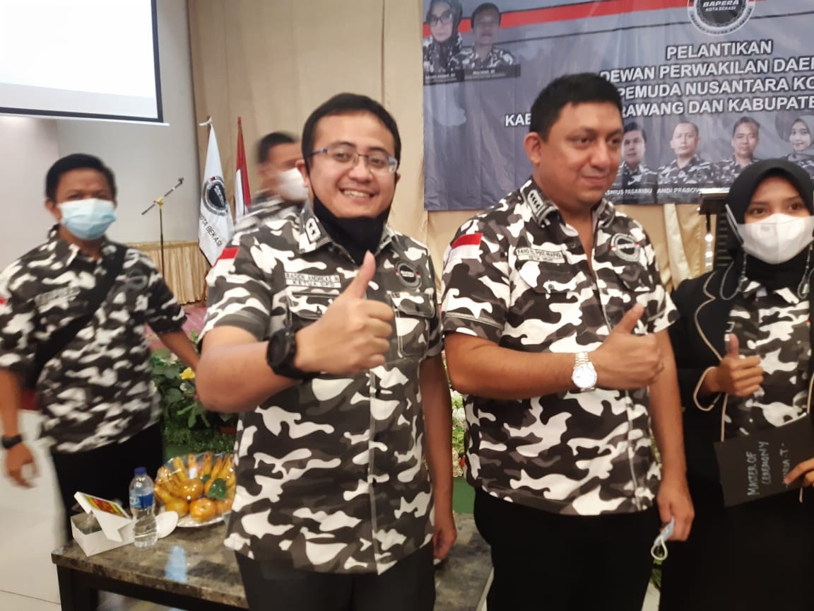 Lantik Pengurus DPD Bapera, Raden Andreas Minta Kader Bersatu Bantu Pemerintah Pulihkan Ekonomi