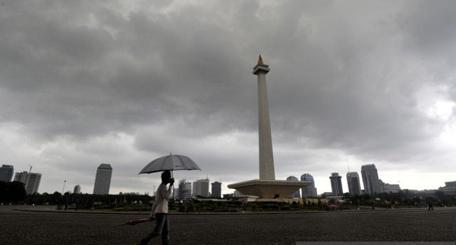 Hari Minggu, Sebagian Wilayah Jakarta Diprakirakan Hujan