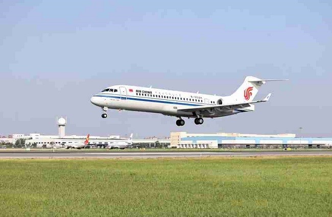 Wow! Pesawat Jet ARJ21 Buatan China Layani 10 Juta Penumpang