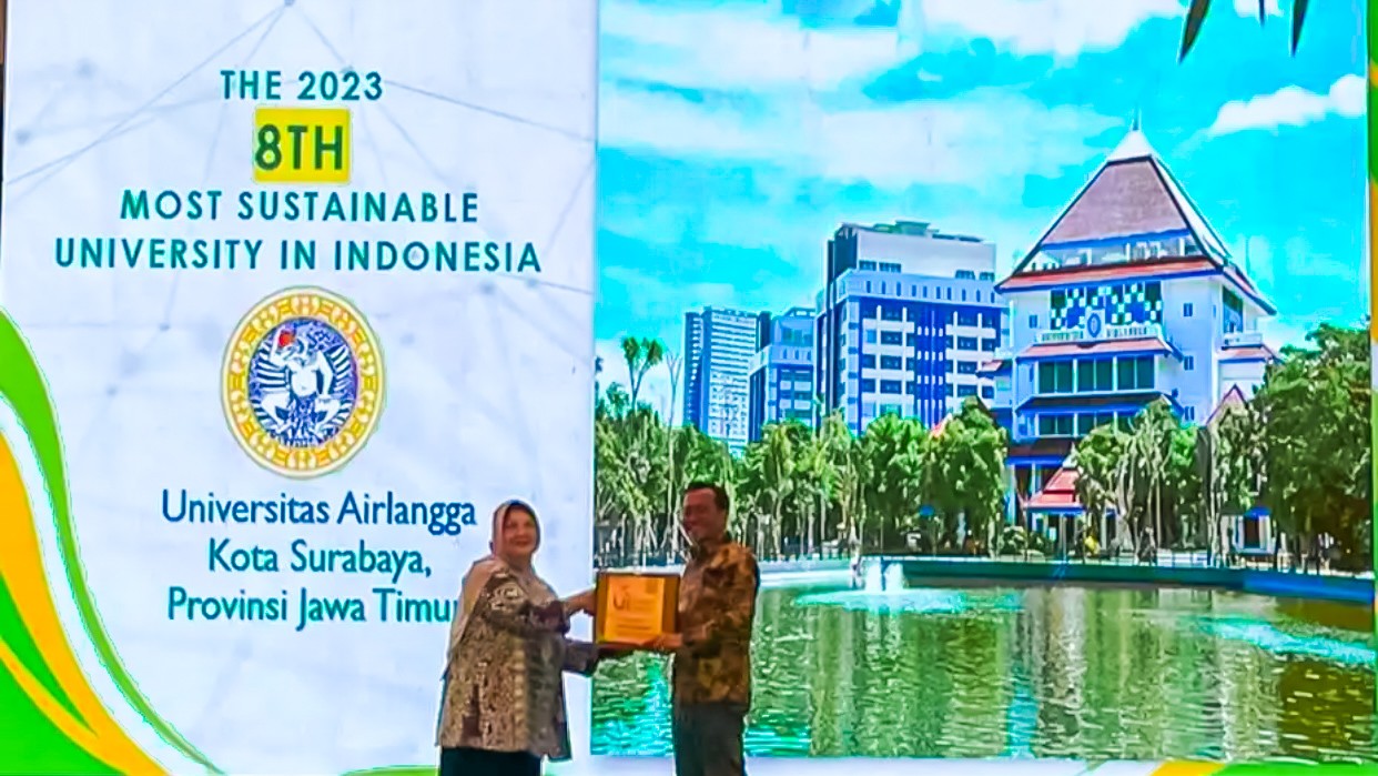 Naik 2 Peringkat, UNAIR Duduki Posisi ke-8 UI Green Metric di Indonesia