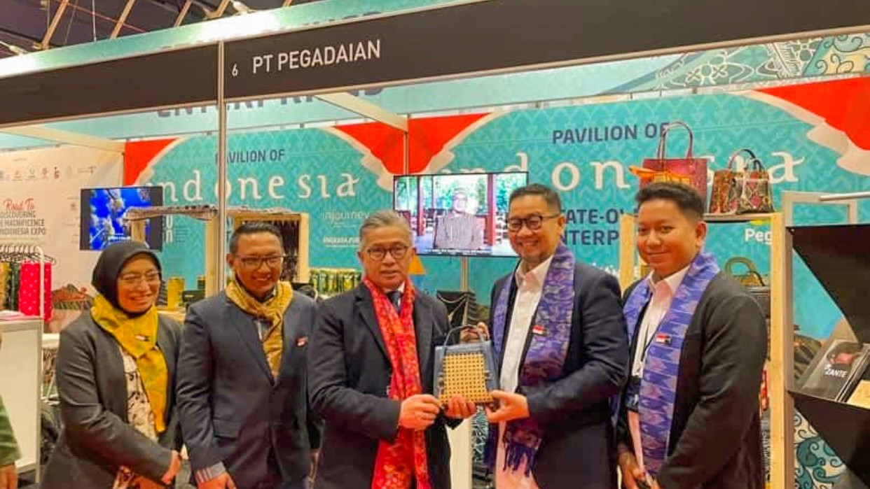 Sukses Go Global, UMKM & Desa Binaan PT Pegadaian Pamerkan Produk Unggulan di Belanda