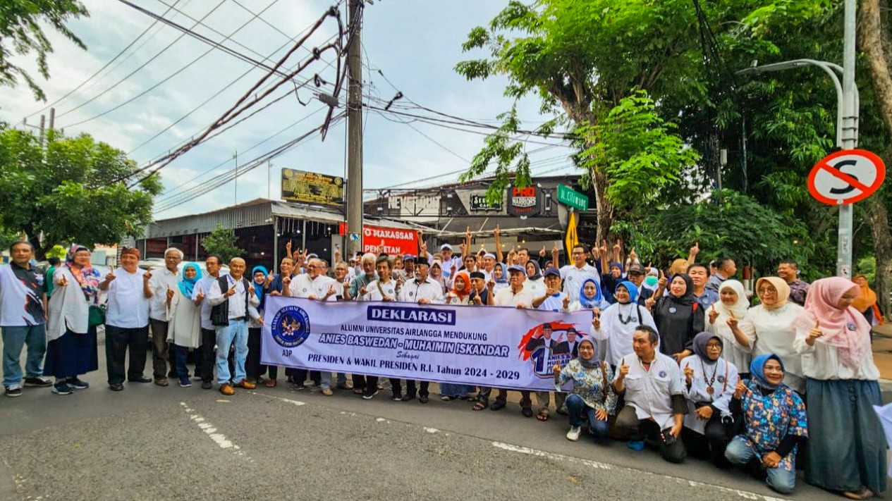 Alumni Unair Deklarasi Dukung AMIN pada Pilpres 2024