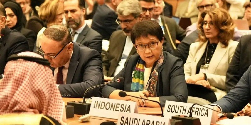 Menlu Retno Sampaikan Pernyataan Lisan Indonesia Soal Palestina di ICJ pada 23 Februari