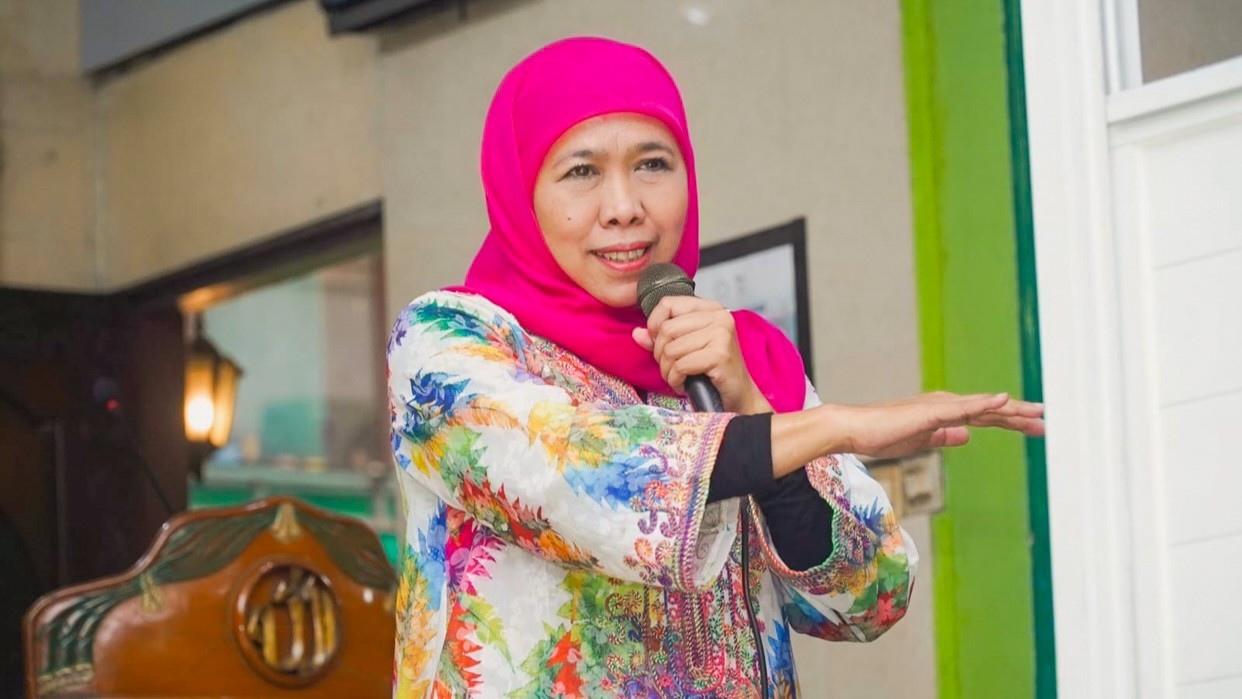 Safari Spirit of Ramadan ke Ponpes Asshiddiqiyah, Khofifah: Kerja Keras demi Indonesia Emas