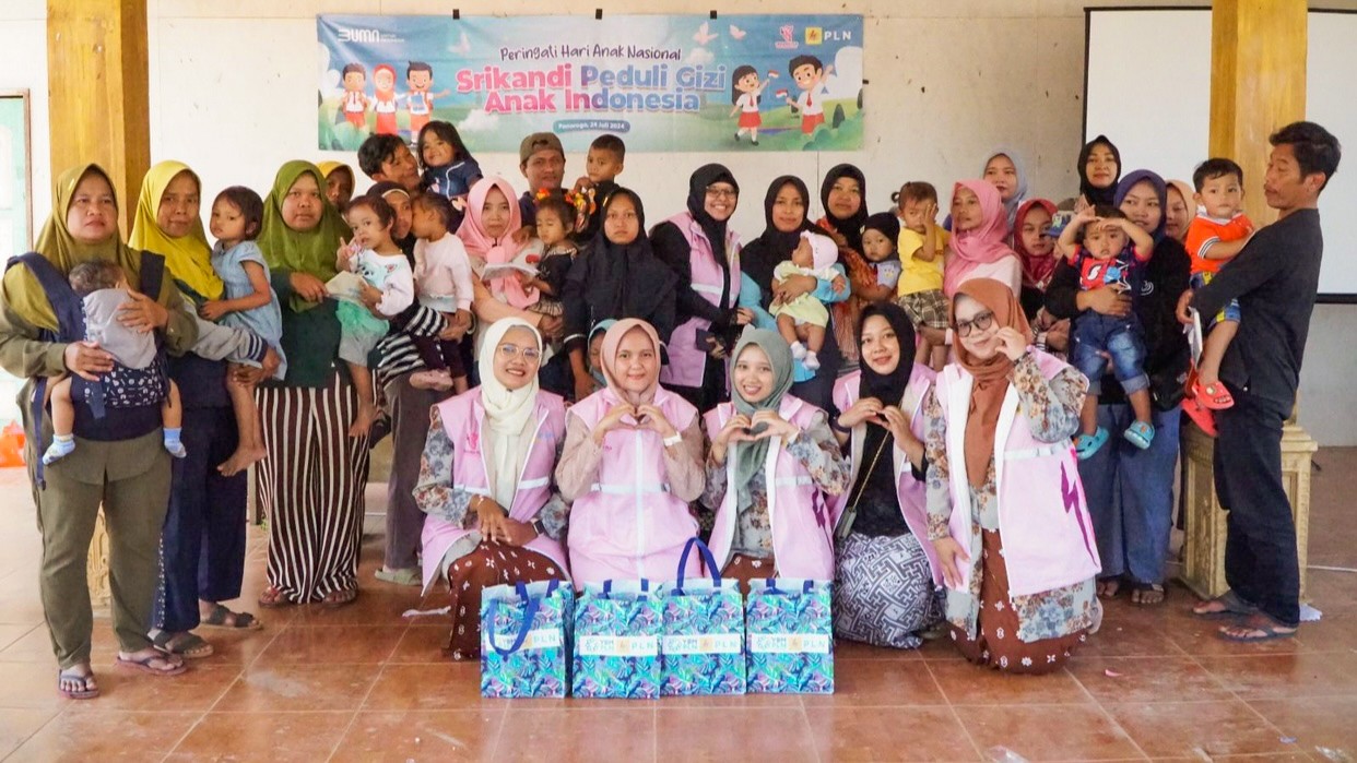 Peringati Hari Anak Nasional, Srikandi & YBM PLN Gelar Aksi Peduli Gizi di Berbagai Wilayah Jatim