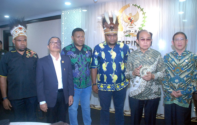 DPD RI Respon Keluhan DPR Papua Jalur Otsus Yang Belum Dilantik 