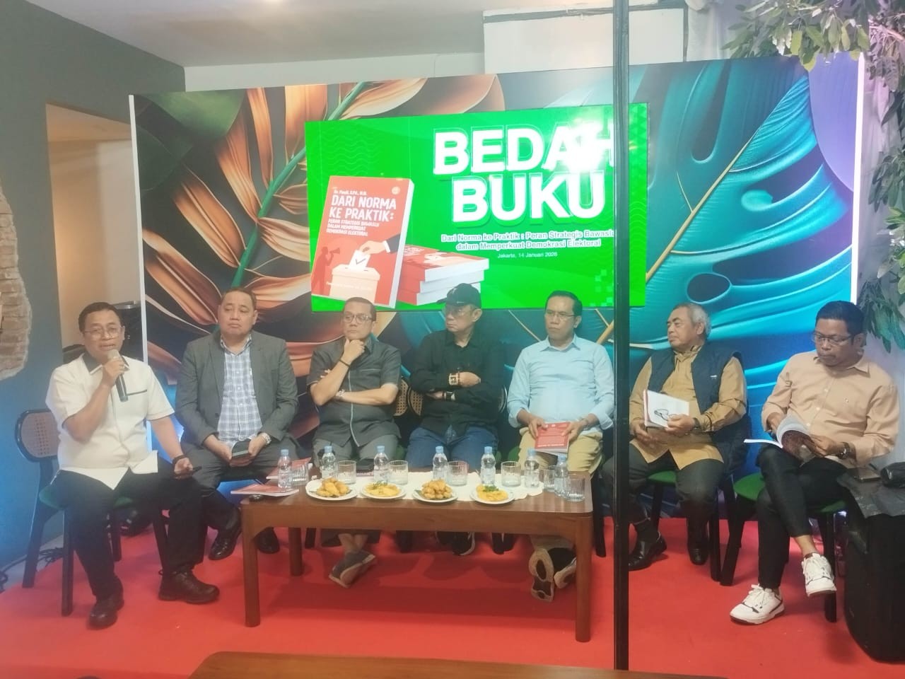 Puadi Kembali Luncurkan Buku Tentang Peran Strategis Bawaslu Perkuat Demokrasi