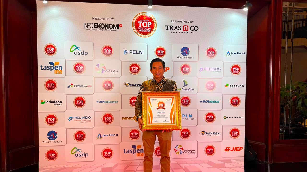 Strategi Komunikasi Digital Berbuah Prestasi, PT Terminal Teluk Lamong Raih Digital PR Award 2026