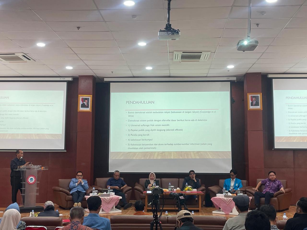 UIN Jakarta Gelar Diskusi Publik Bahas Prospek Demokrasi dan Revisi UU Pemilu 2029