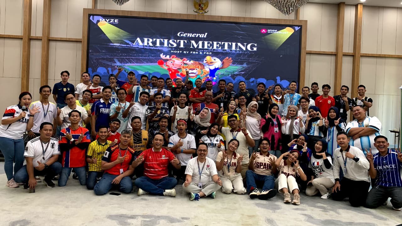 MYZE Hotel Sumenep Pererat Solidaritas Artist Lewat General Artist Meeting Bertema Piala Dunia