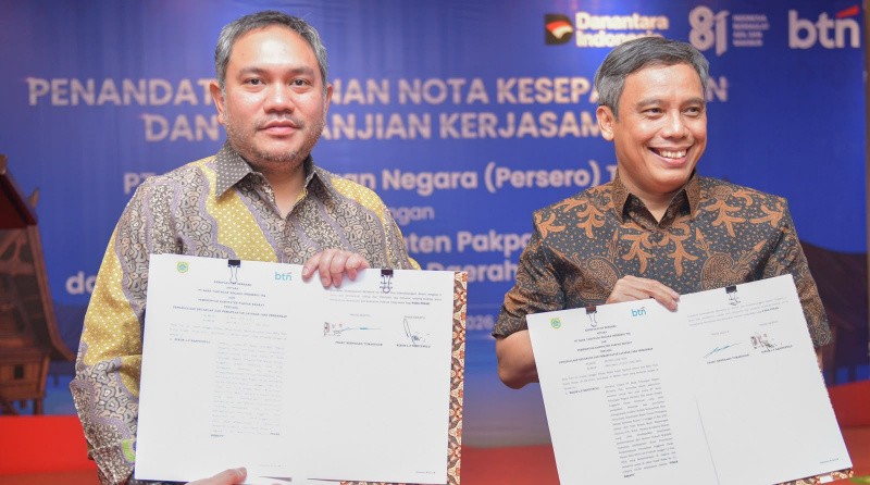 Perluas Digitalisasi Daerah, BTN Garap Ekosistem Keuangan Pemkab Pakpak Bharat