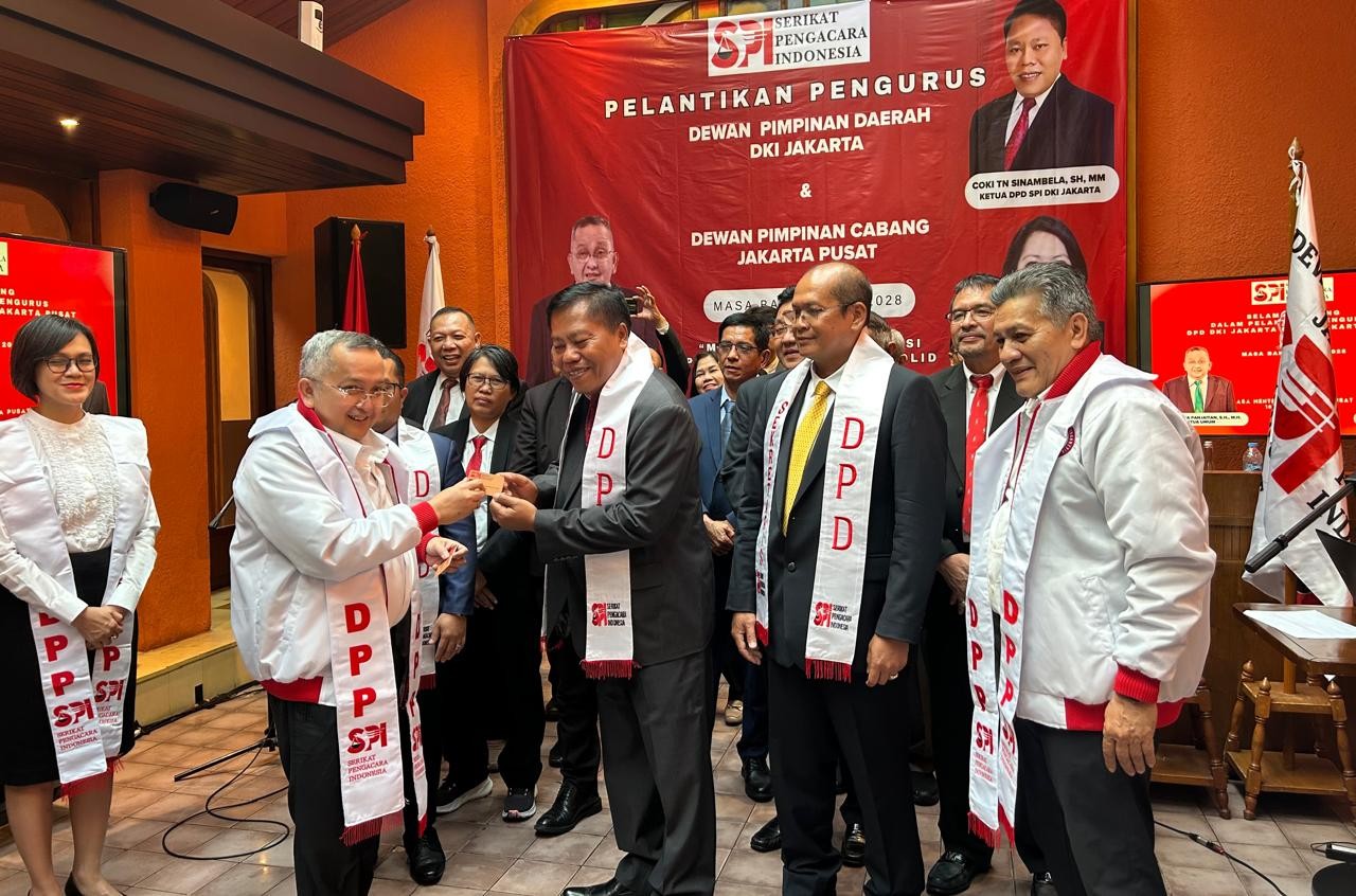 Trimedya Lantik Pengurus DPD SPI DKI Jakarta dan DPC SPI Jakarta Pusat