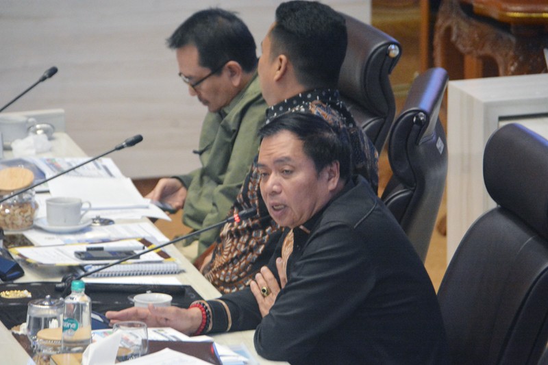 Menhub,BMKG,Basarnas Raker dengan Komisi V DPR