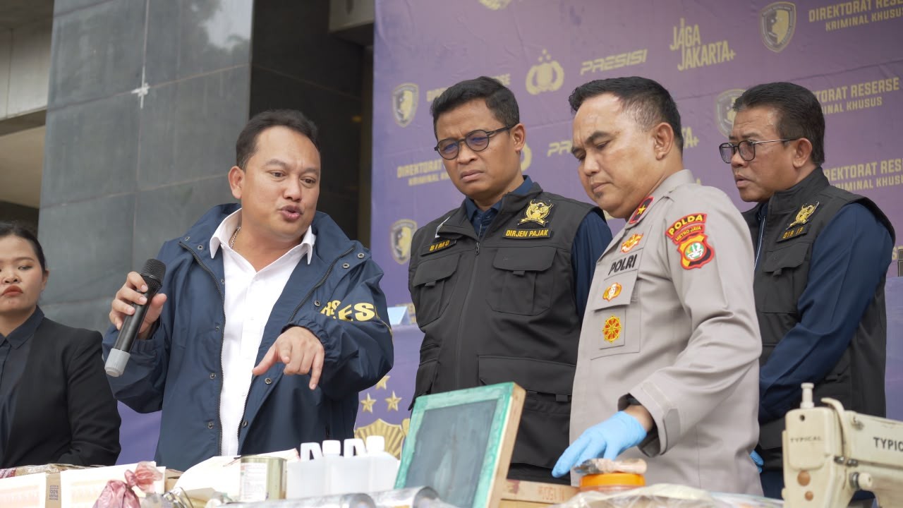DJP dan Polda Metro Jaya Bongkar Jaringan Meterai Ilegal, Cegah Kerugian Negara Rp1 Triliun