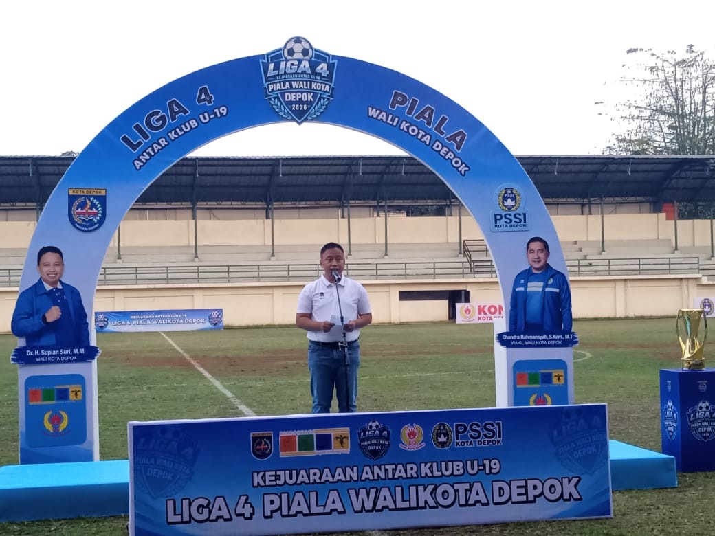 Ini Pesan Supian Suri saat Buka Liga 4 Piala Wali Kota Depok