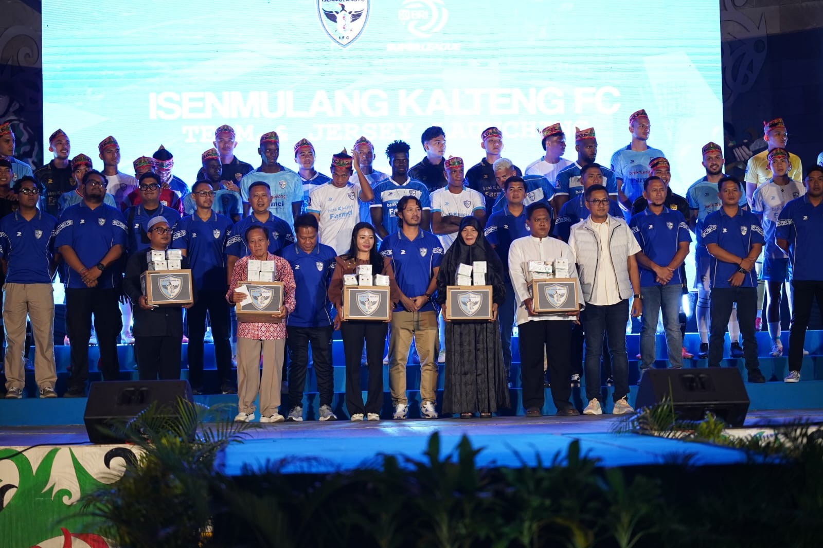 Isen Mulang Kalteng FC Resmi Launching Skuad dan Jersey Baru, Bawa Misi Bangkitkan Sepak Bola Kalteng