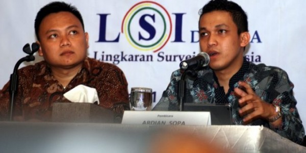 Survey LSI : Empat Divisi Partai Politik Berdasarkan Elektabilitasnya