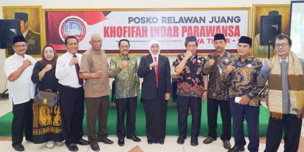 Totalitas Dukung Khofifah di Pilgub, Jaringan DHD 45 Resmikan Posko Relawan Juang KIP Jatim-1