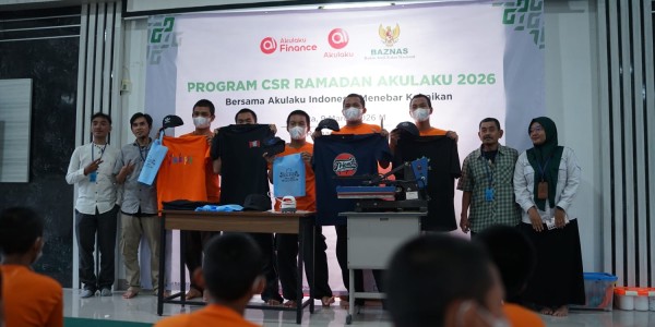 Akulaku Group dan BAZNAS RI Hadirkan Program CSR untuk Anak Binaan LPKA Jakarta