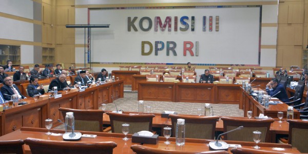 Komisi III DPR Terima Masukan Dari Ahli Soal RUU Acara Perdata.
