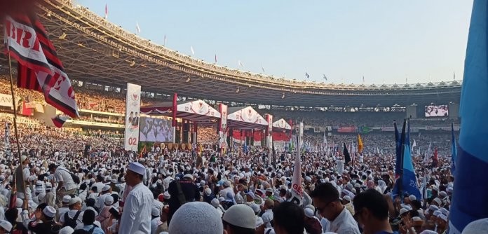 Dihadapan Jutaan Rakyat, Prabowo: Anggap Saja 17 April Lebaran Ketiga