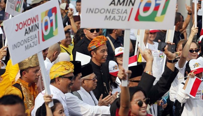 Viral Video Bahasa Mandarin Ajak Milih Jokowi-Ma’ruf
