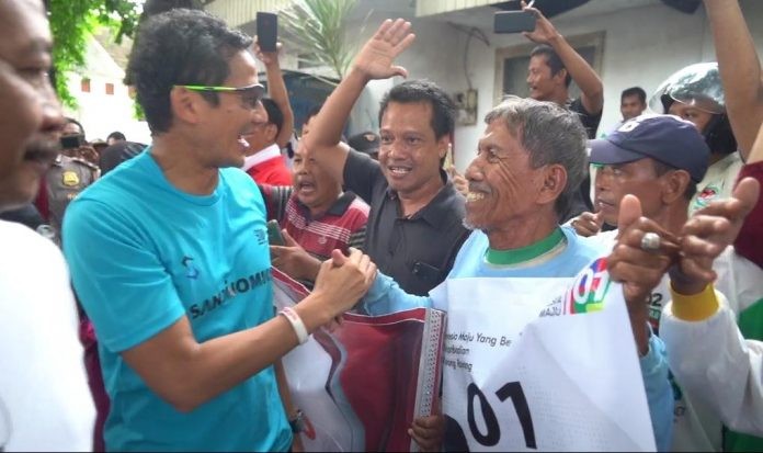 Diteriakan Jokowi Presiden, Ini yang Dilakukan Sandi