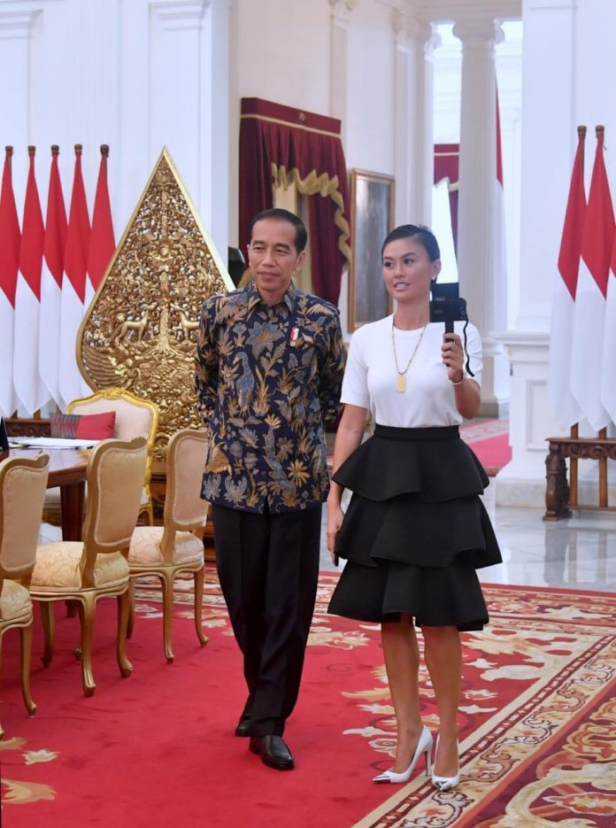 Datang ke Istana, Agnez Mo Bicara Soal Mimpi Generasi Muda