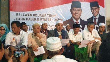 Klaim Menang 64 Persen, Pendukung 02 di Jatim Gelar Syukuran